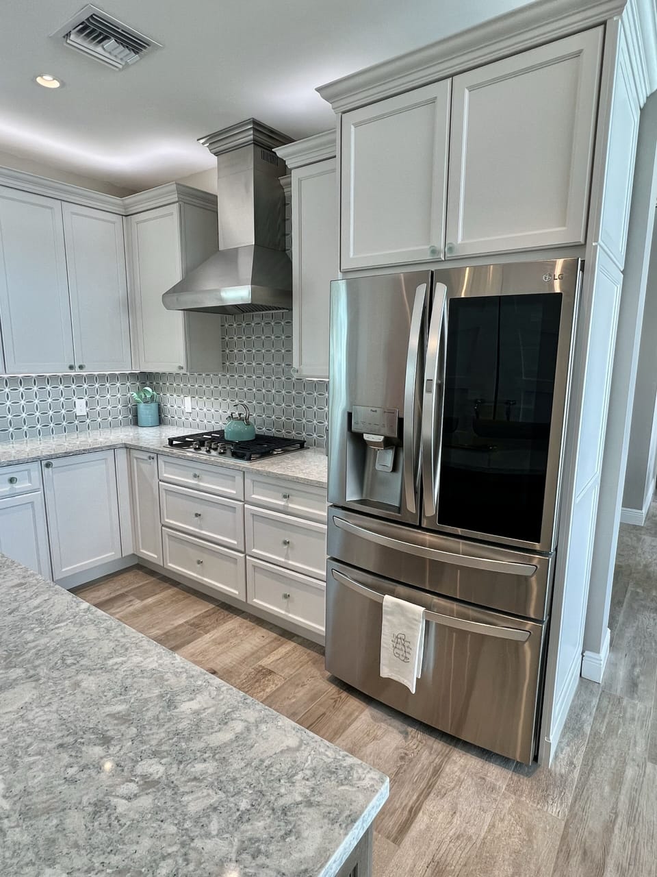 Kitchen w/ stainless steel appliances