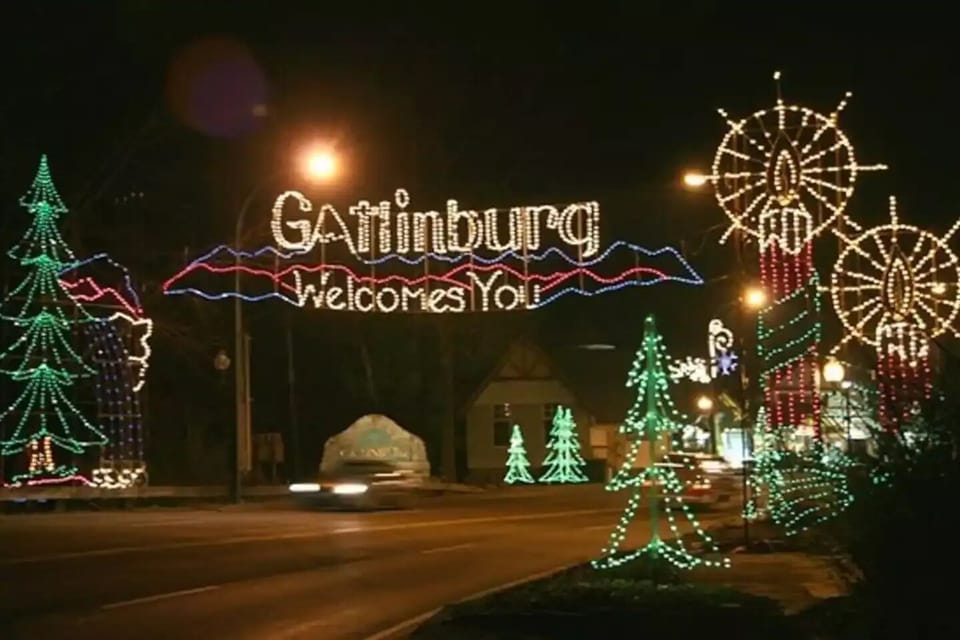 Winter time lights are amazing!