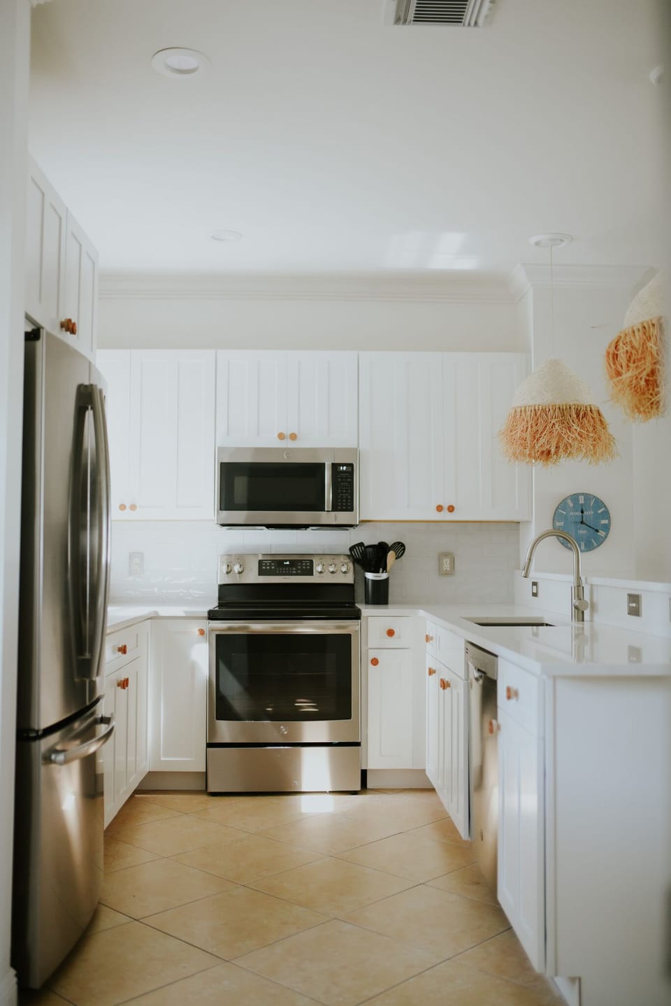 Galley Kitchen Closeup