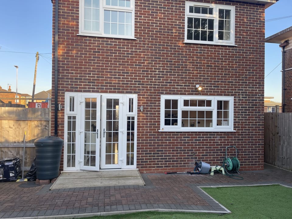 Outer space with grill