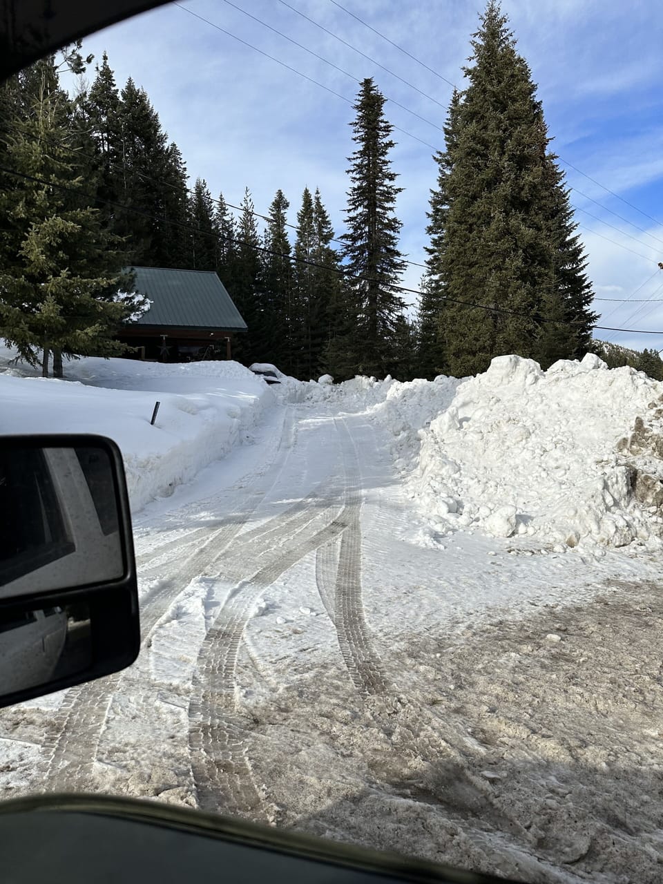 Winter fun off State Hwy 11 in Cardiff Spur.