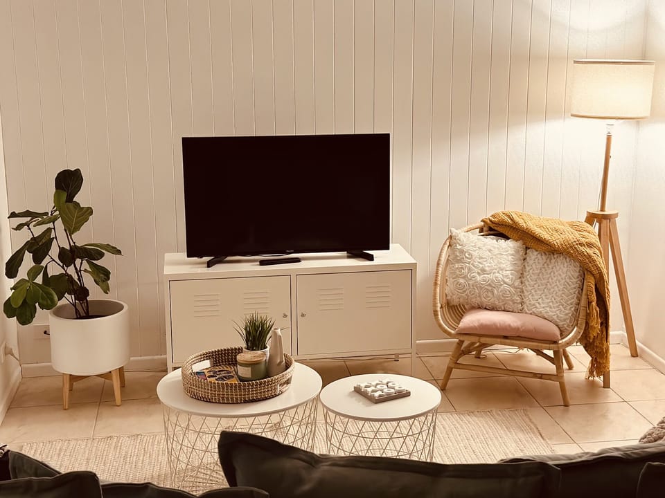 Smart TV with Netflix.