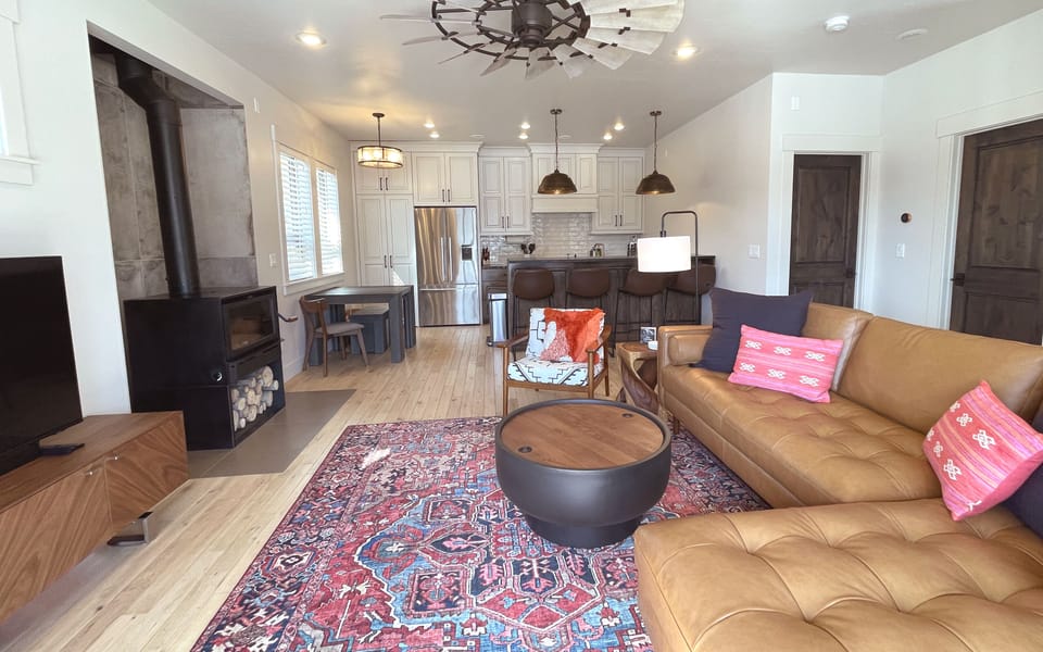 Open concept 2nd floor is great for gathering friends and family to spend time