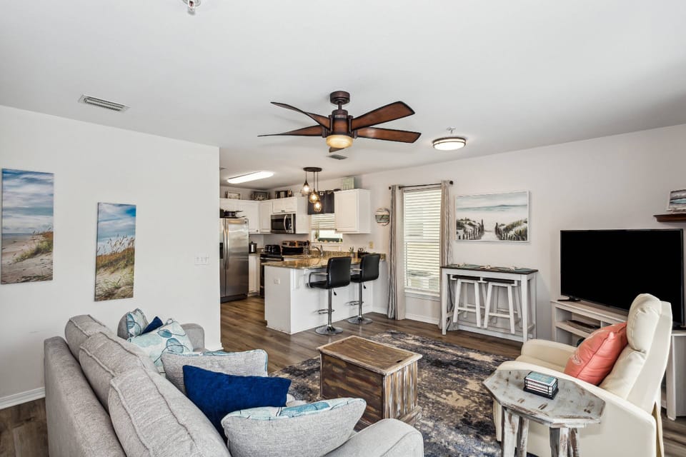 New LVP flooring throughout the condo