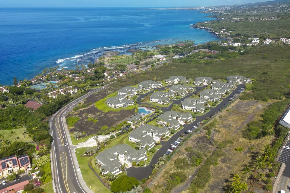 Aerial view of the Na Hale O Keauhou community