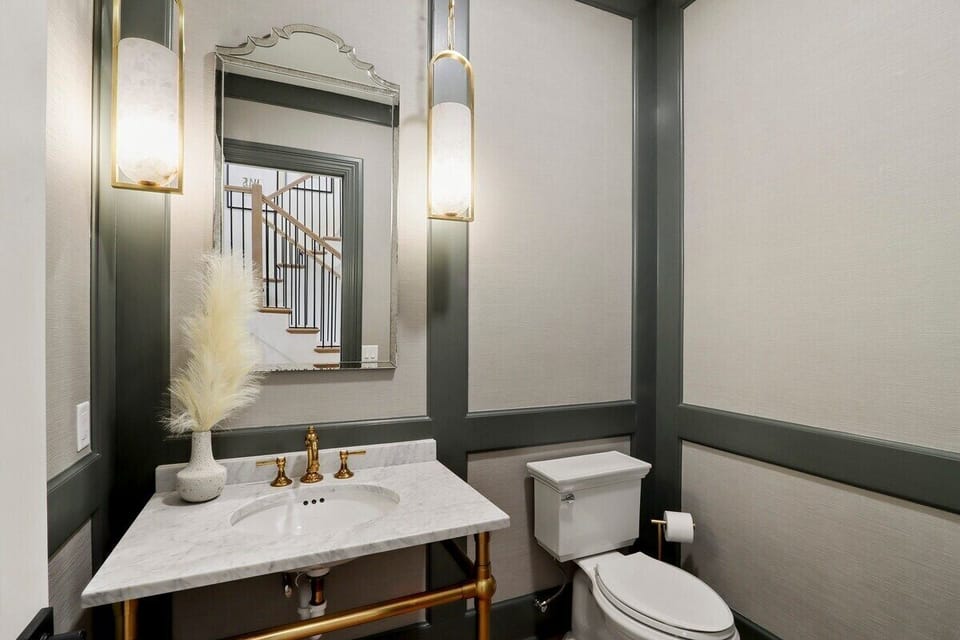 Lower level Half Bathroom