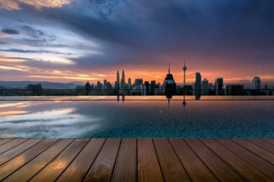 Infinity Pool with KLCC View