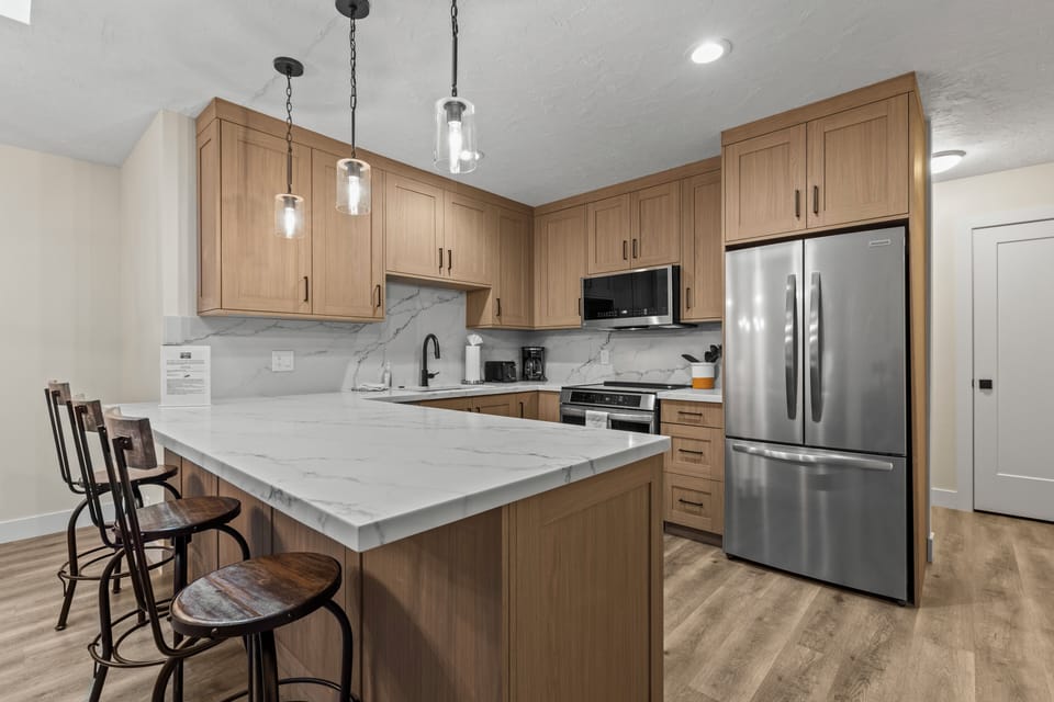 New updated kitchen 