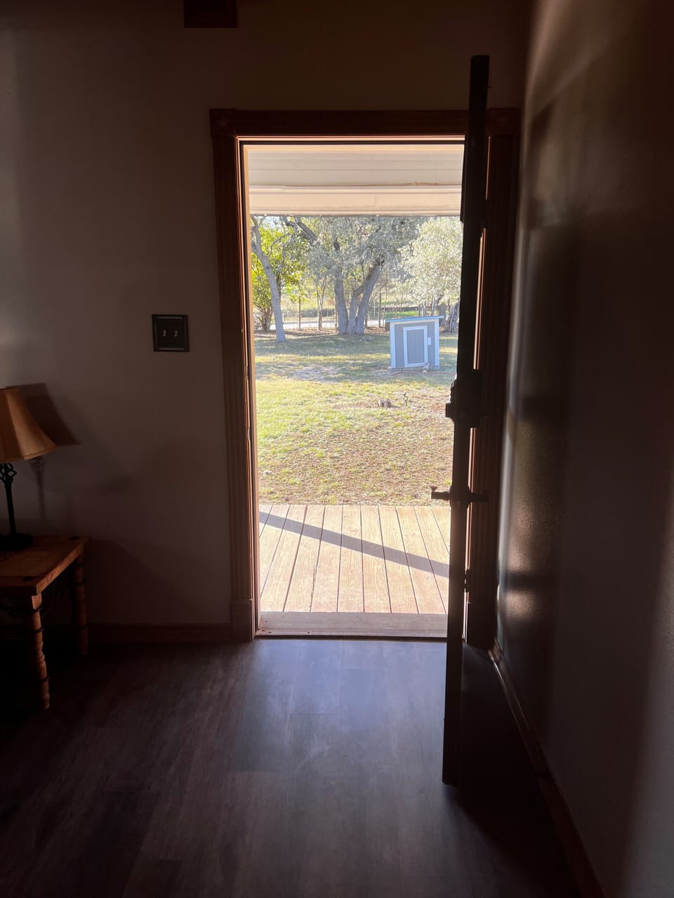 Front door entrance