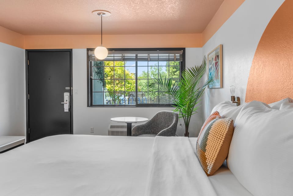In-room safe, desk, laptop workspace, iron/ironing board