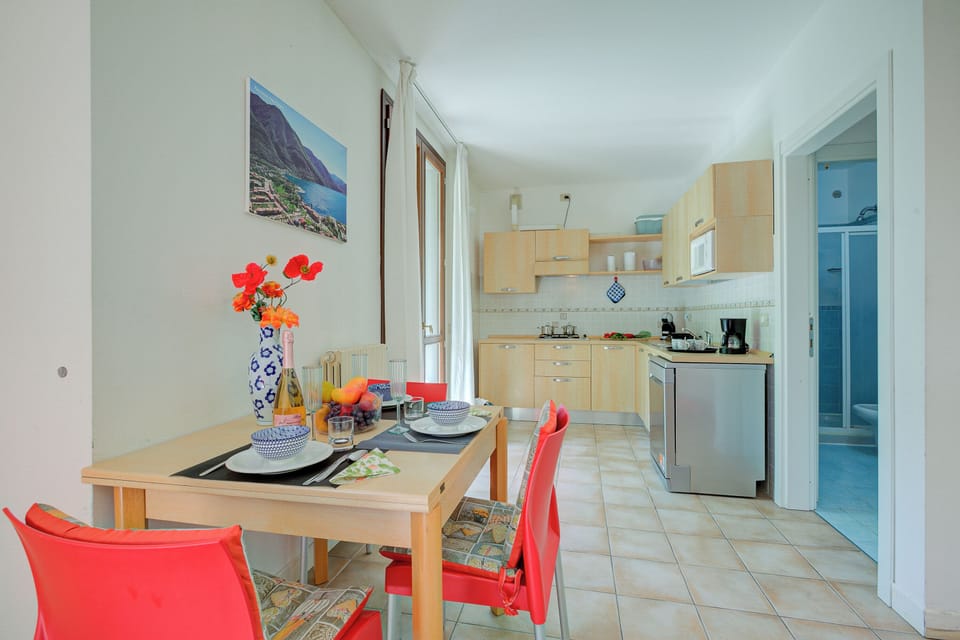 Kitchen and dining area