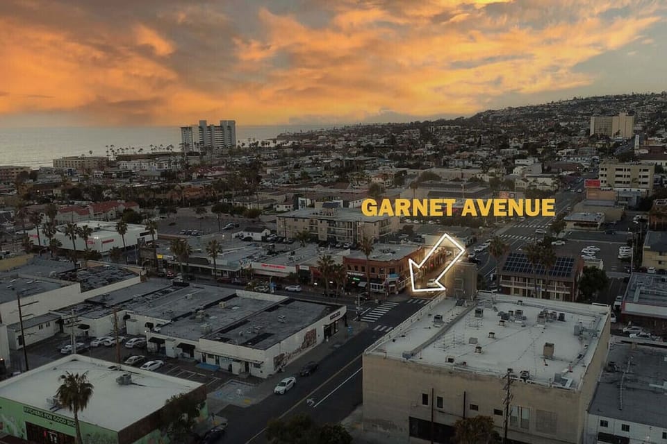 Garnet avenue is home to the best bars, restaurants, shops, grocery stores and more! You will be one block away from all the action!