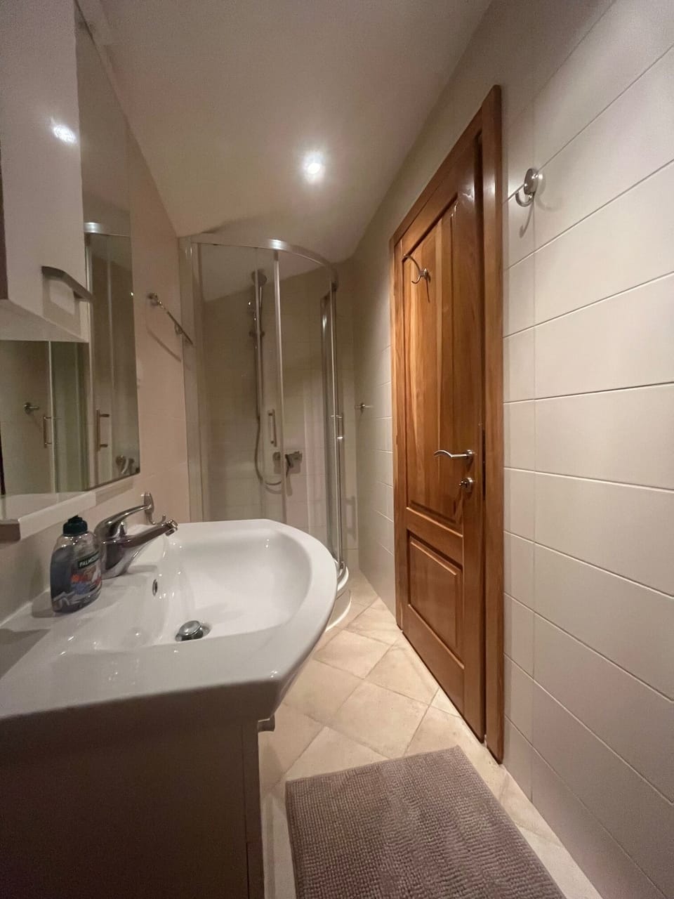 Shower in bathroom 1