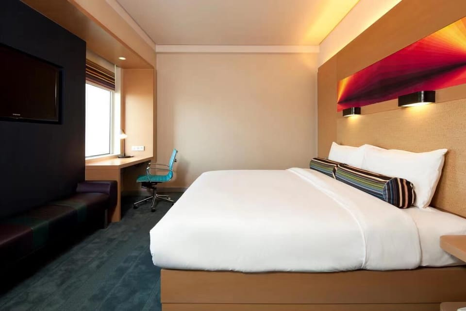 In-room safe, blackout drapes, iron/ironing board, WiFi (free)