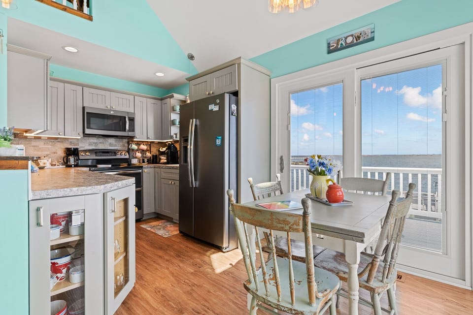 Kitchen and Dining Area