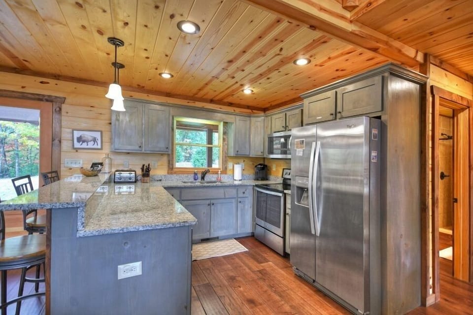Wakin' On A Pretty Day  - Kitchen With Stainless Steel Appliances And Everything You Need To Prepare An Exquisite Meal