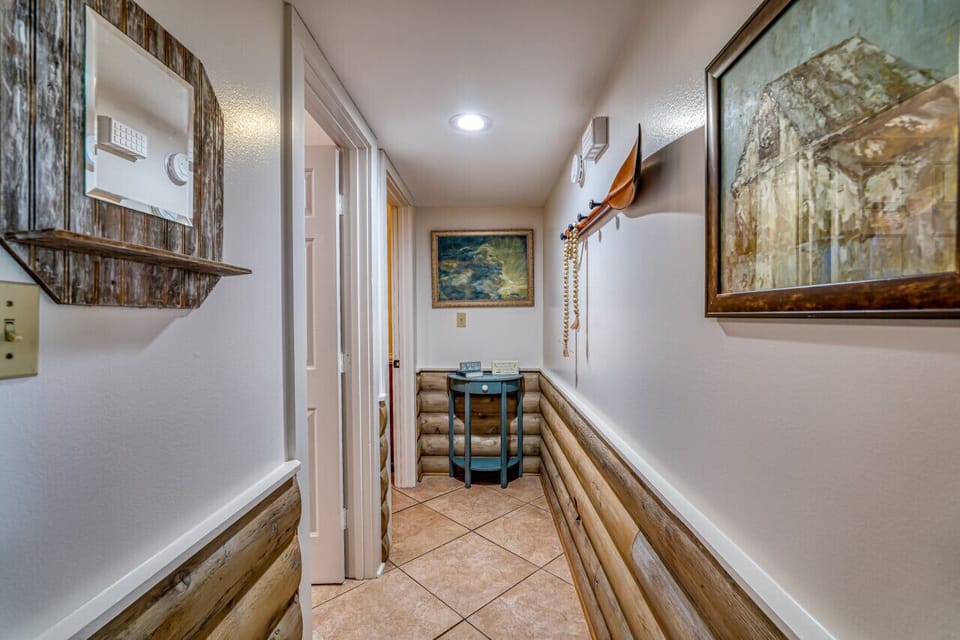 Downstairs hallway