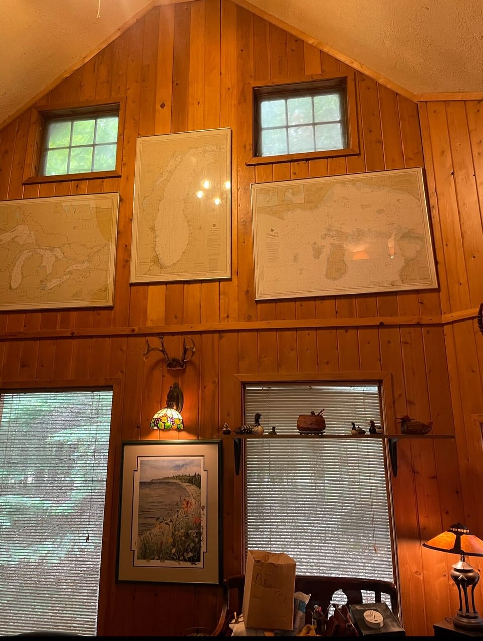 looking from in the back door and turning to the right