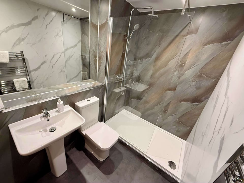 Newly renovated bathroom