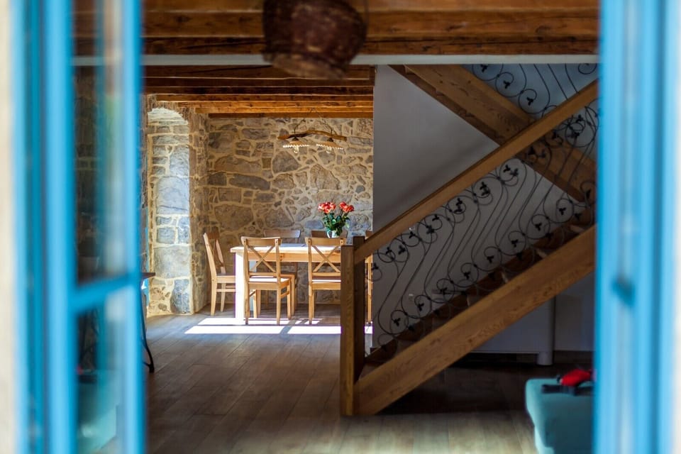 rustic living room