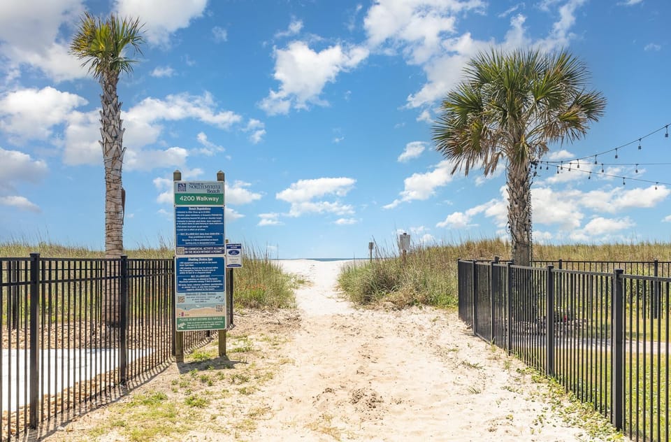 Public beach access
