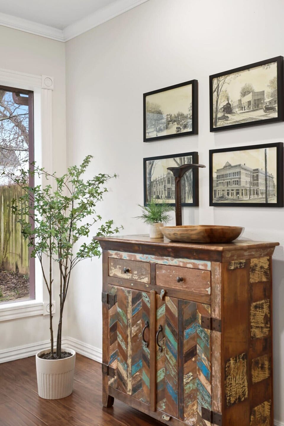 You'll find beautiful, hand-picked pieces throughout our home!