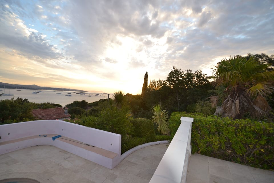 View from main terrace