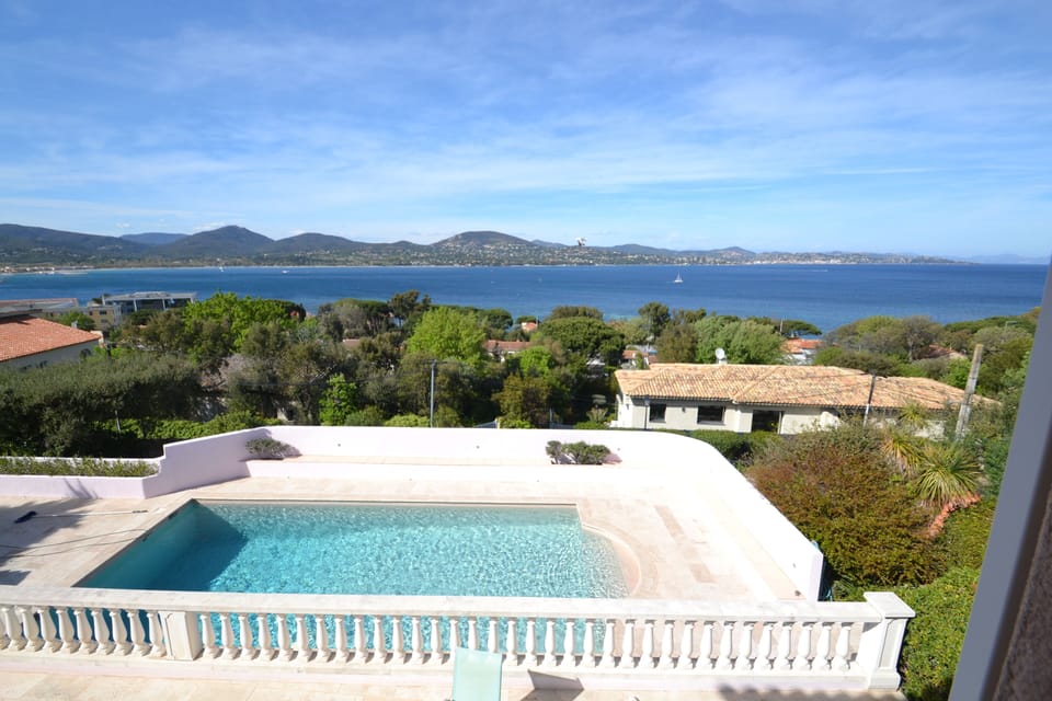 Pool from front terrace