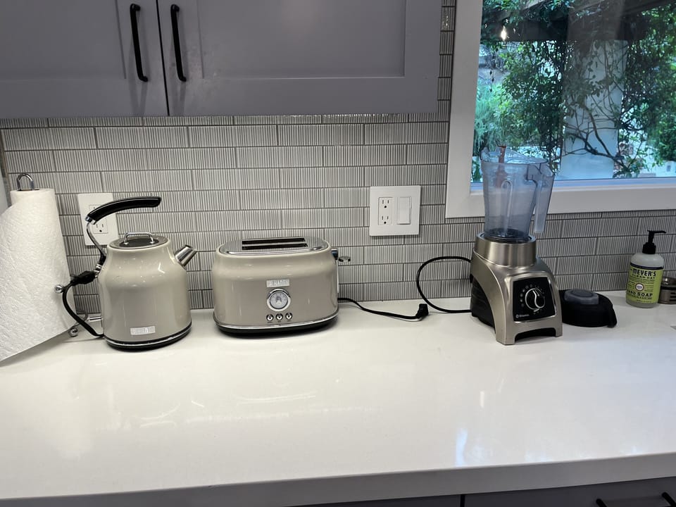 New kitchen amenities