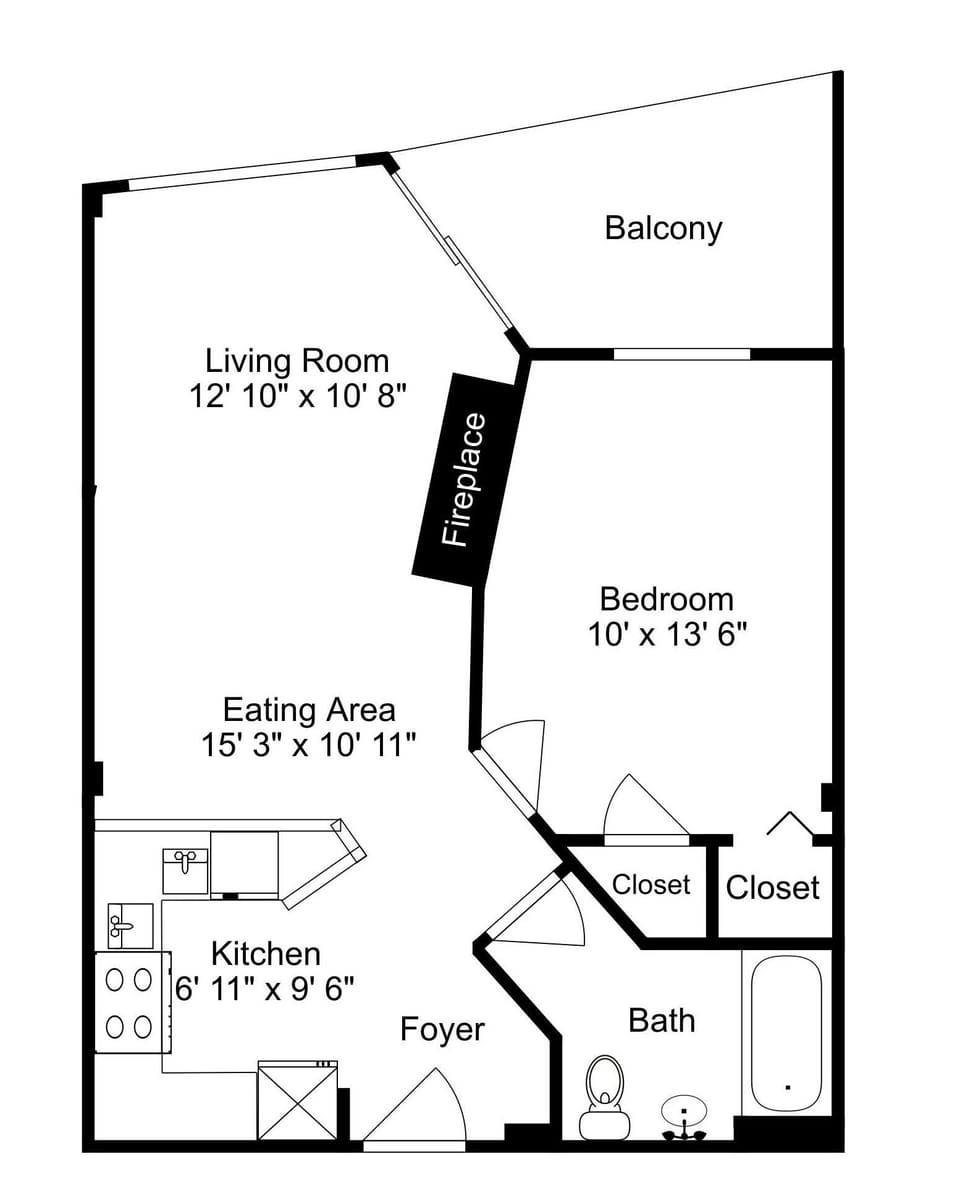 Condo (1 Bedroom) | Property amenity