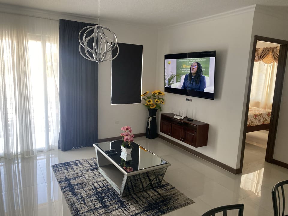 70 inch TV Living Room