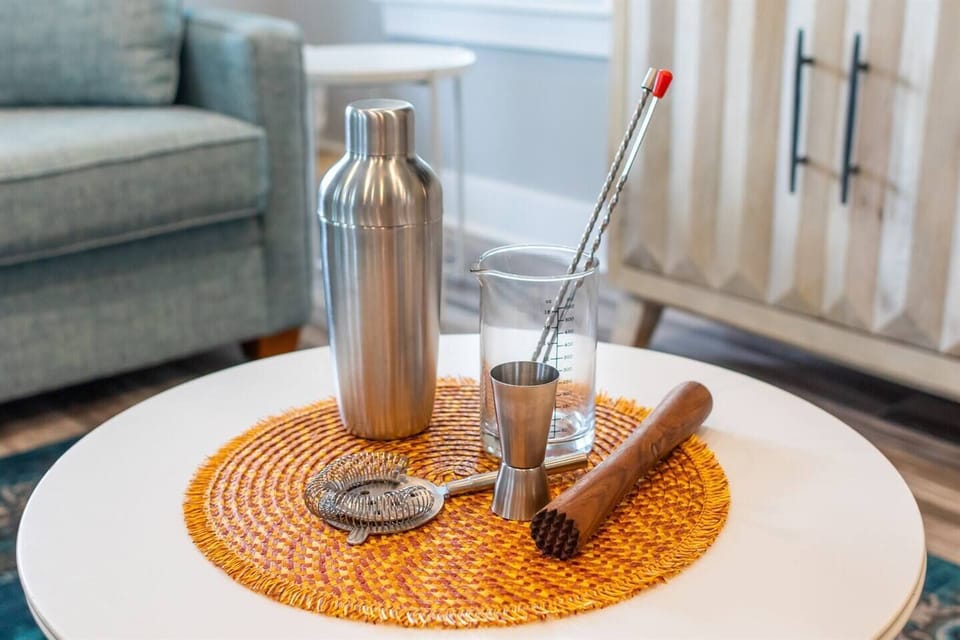 Mix, shake, and enjoy! Create your favorite cocktails right at home.