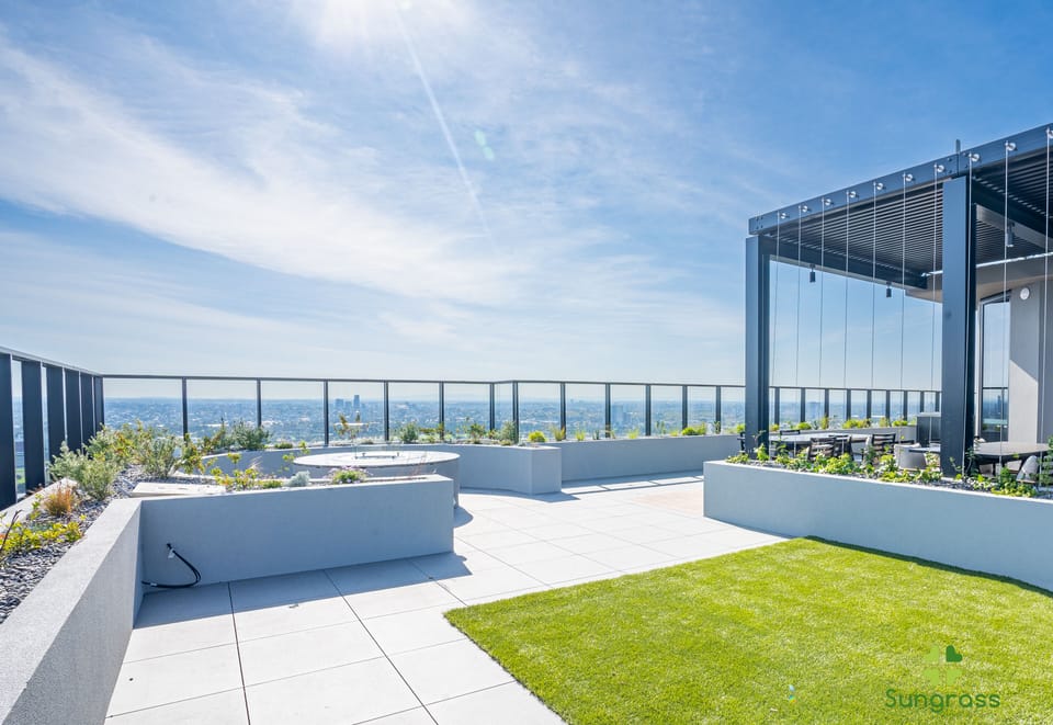 Rooftop terrace