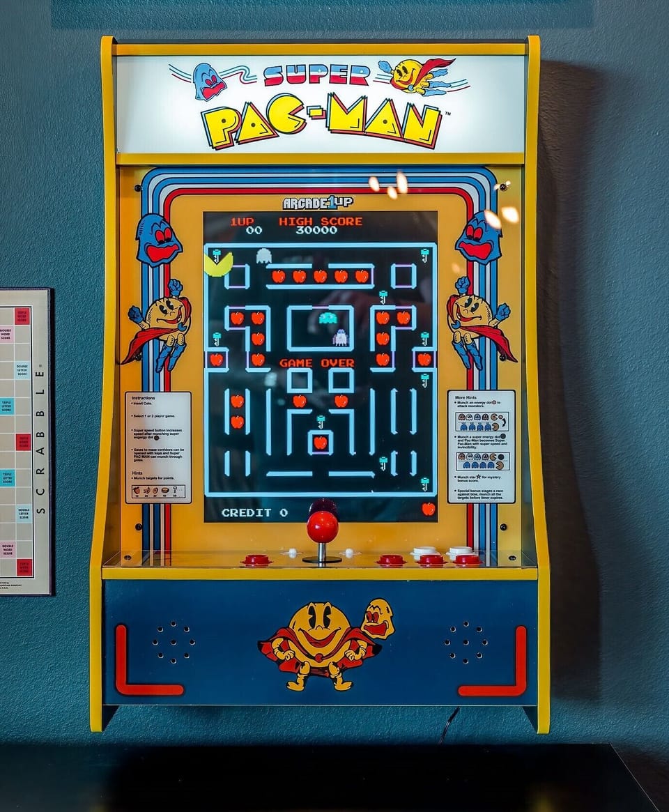 10 in 1 Pac-man game 
