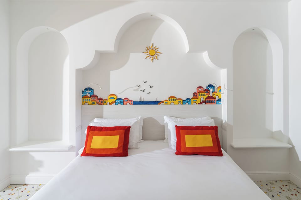 Comfort Double Room, Balcony, Sea View (Mediterranea) | Frette Italian sheets, in-room safe, desk, blackout drapes