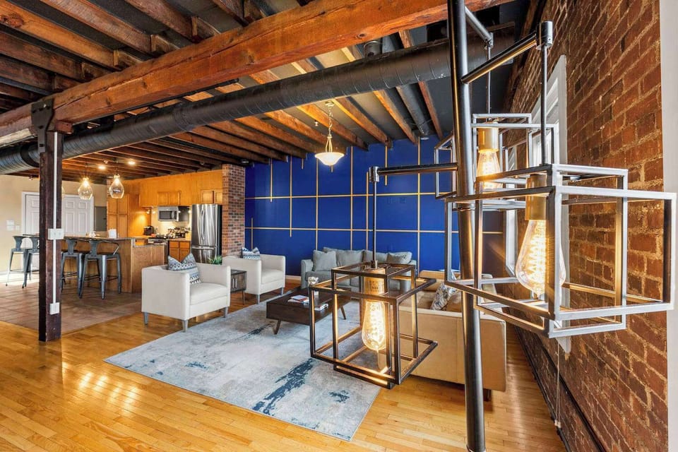 Start your bourbon trail tour with a stay at this comfortable and homy Louisville apartment, perfect for savoring every moment of your Kentucky adventure.