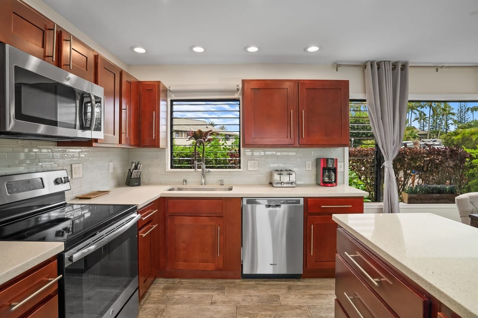 The Fully Equipped Kitchen