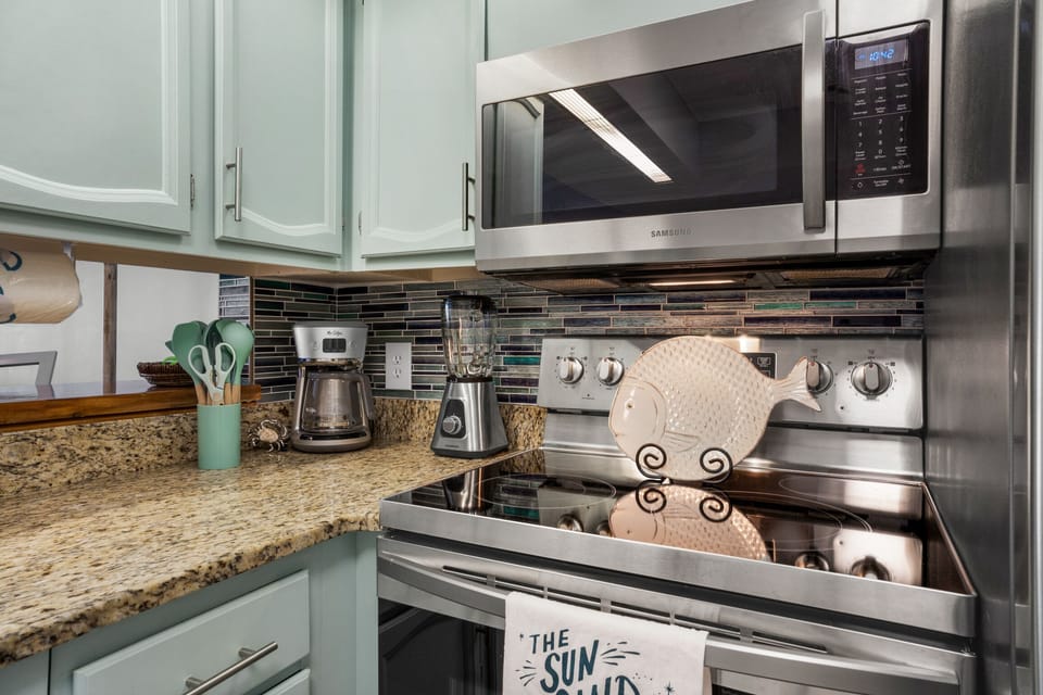 Stainless steel appliances