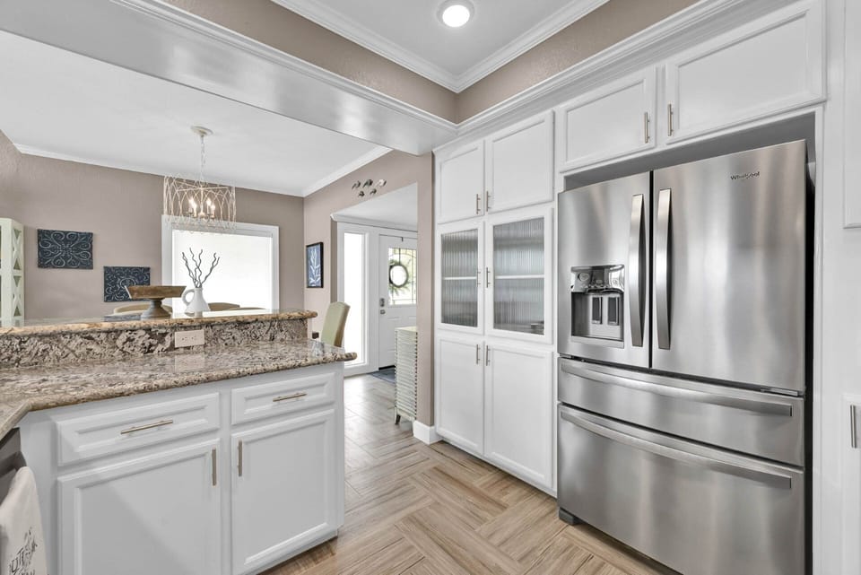 Large refrigerator to use during your stay