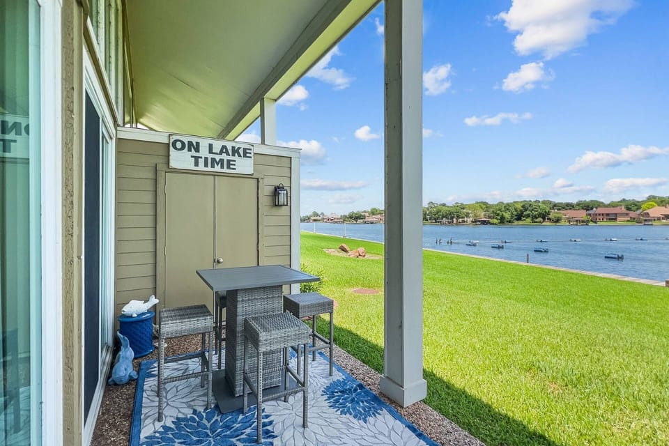 Beautiful patio view