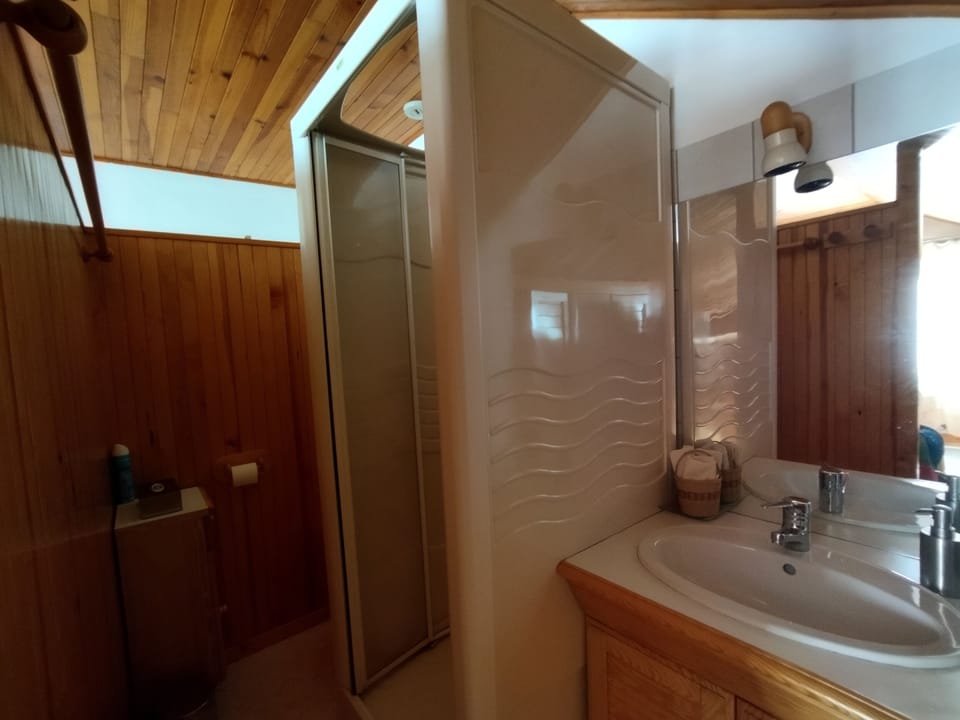 Classic Double Room | Bathroom | Hair dryer, towels, soap, shampoo