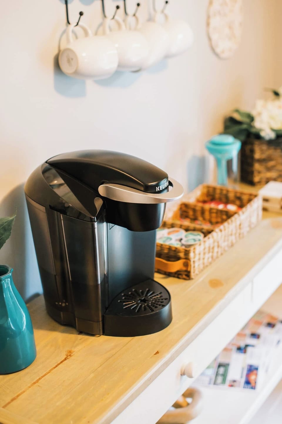 Start your mornings off right with our fully loaded coffee bar!