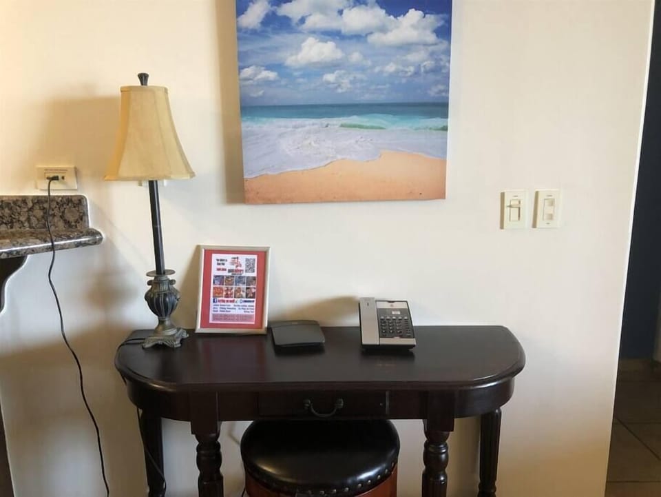 Desk area