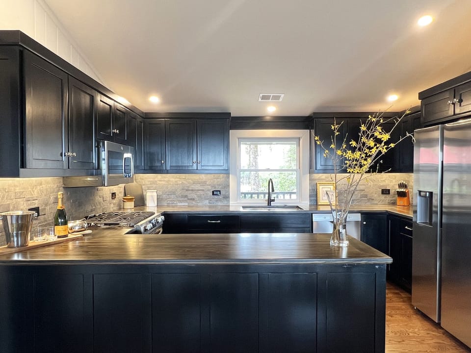 A chefs kitchen