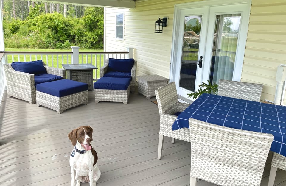 Outdoor Furniture with Table and Seating