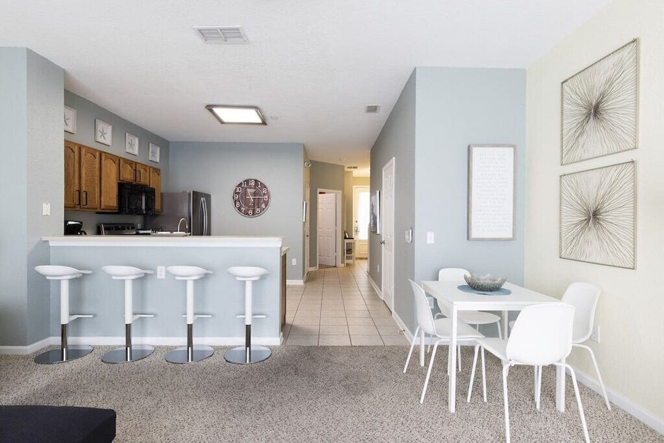 Living Room, Kitchen & Dining area.