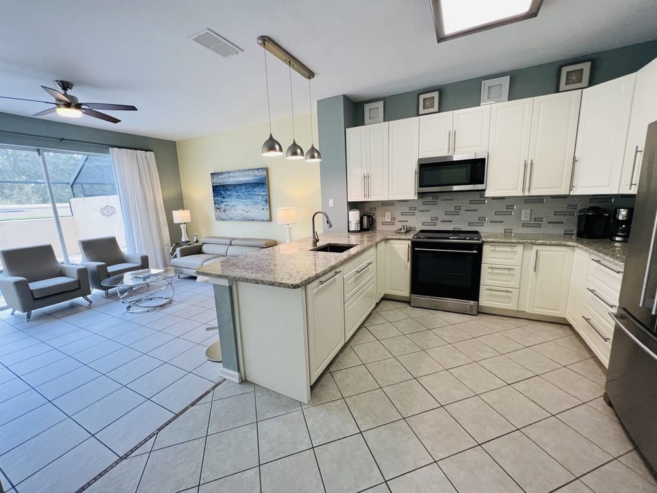Living Room and Kitchen