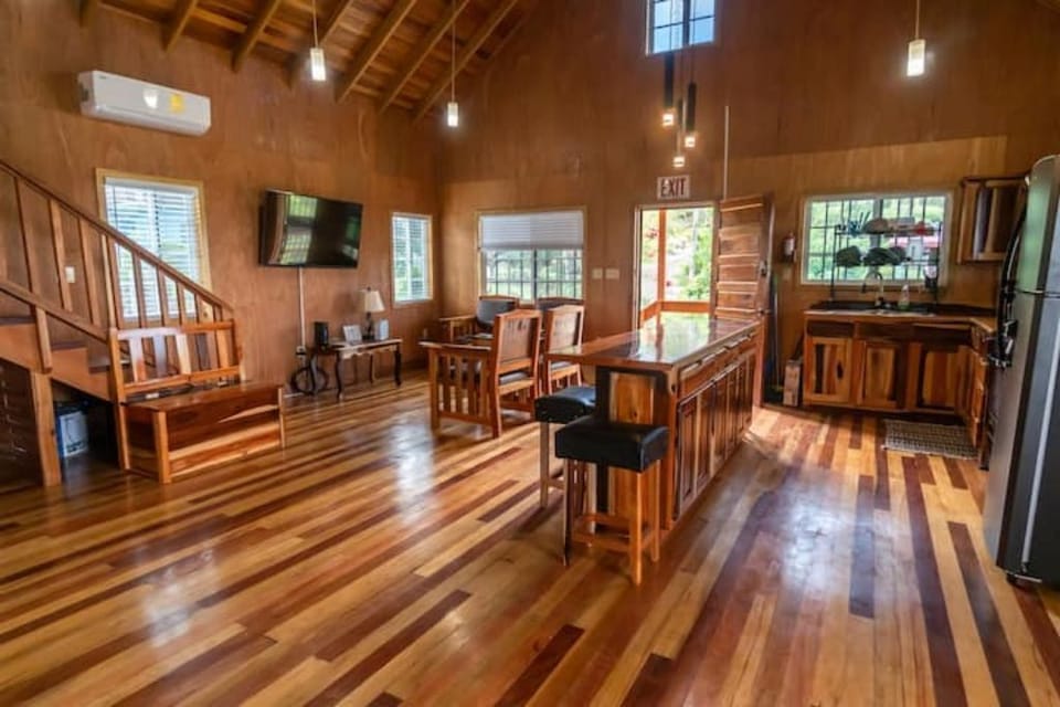 Kitchen and Living Areas