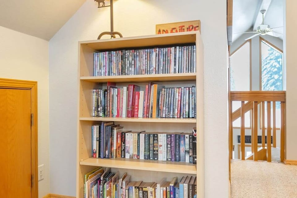 Pick out a movie or enjoy a book by the fire—plenty of options available.