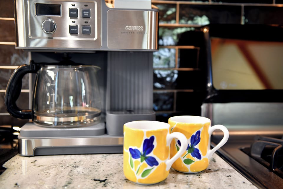 Start your morning with fresh coffee or unwind after a day exploring Park City with convenient in-home beverage amenities.
